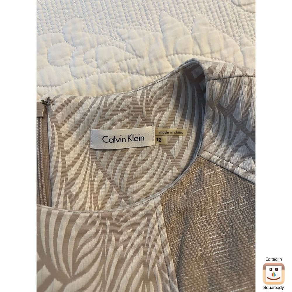 Calvin Klein Sleeveless Sheath Dress - Picture 5 of 5